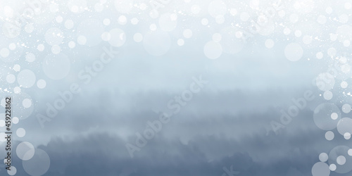 Winter blue abstract background. Abstract graphics.