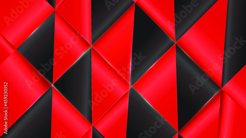 black abstract background,background ,abstract,polygon,elegant background ,red abstract,red background