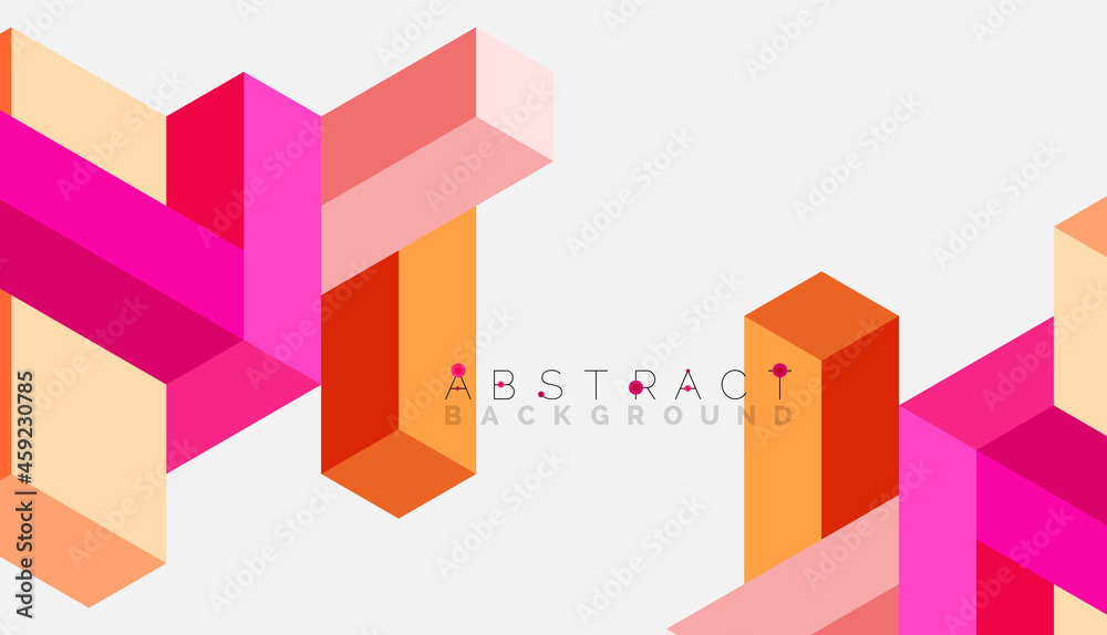 Abstract background. 3d cubes, cubic elements and blocks. Techno or business concept for wallpaper, banner, background, landing page Abstract background. 3d cubes, cubic elements and blocks. Techno or business concept for wallpaper, banner, background, landing page