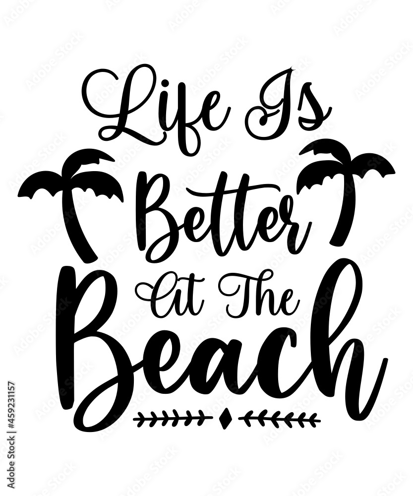 Beach Svg Bundle Summer Svg Bundle Salty Svg Sarcastic Funny Beach Svg ...