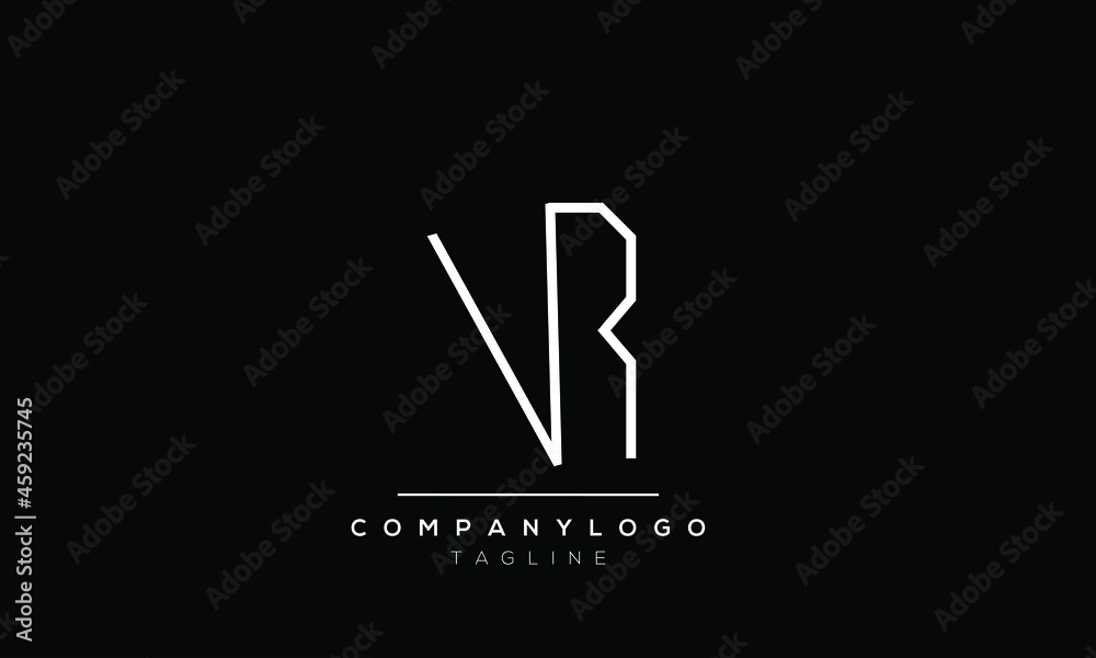 Abstract Letter Initial VR RV Vector Logo Design Template
Abstract Letter Initial VR RV Vector Logo Design Template