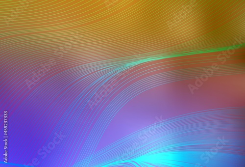 Light Pink, Yellow vector abstract blurred layout.