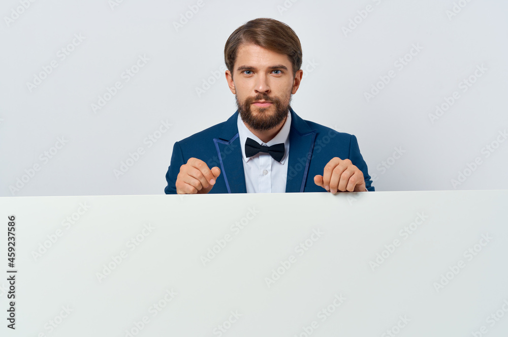 businessmen white paper in the hands of marketing copy-space studio businessmen white paper in the hands of marketing copy-space studio