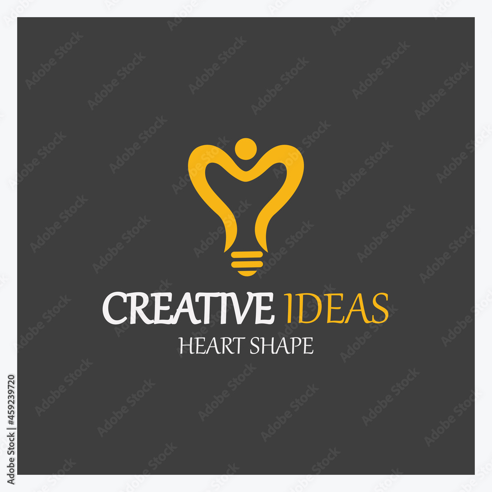 Creative ideas logo design template. Vector illustration Creative ideas logo design template. Vector illustration