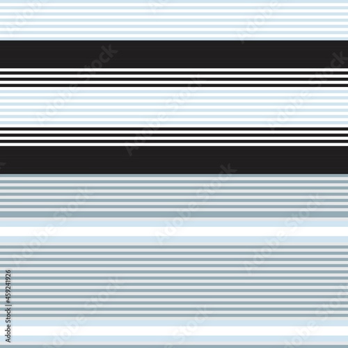 Sky Blue Double Striped seamless pattern design