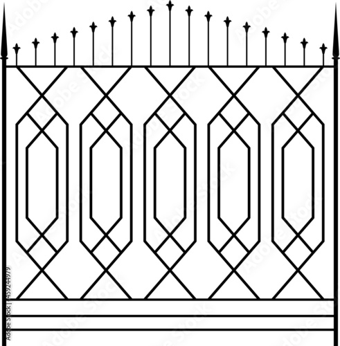 Wrought Iron Gate