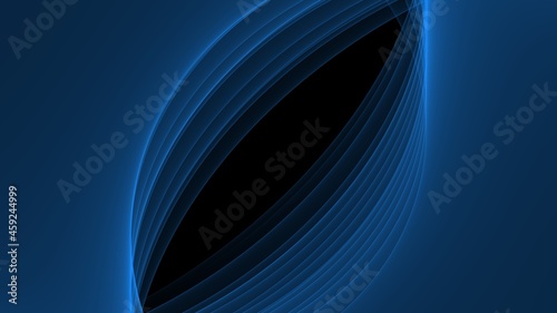 Hintergrund abstrakt 8K blau weiss hellblau dunkelblau Wellen Linien Kurven Verlauf © Pixelot