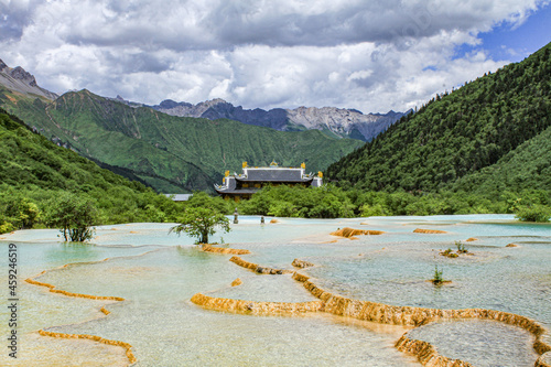 lake in the mountains
