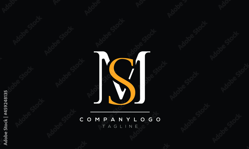 Abstract Letter Initial MS SM Vector Logo Design Template
Abstract Letter Initial MS SM Vector Logo Design Template