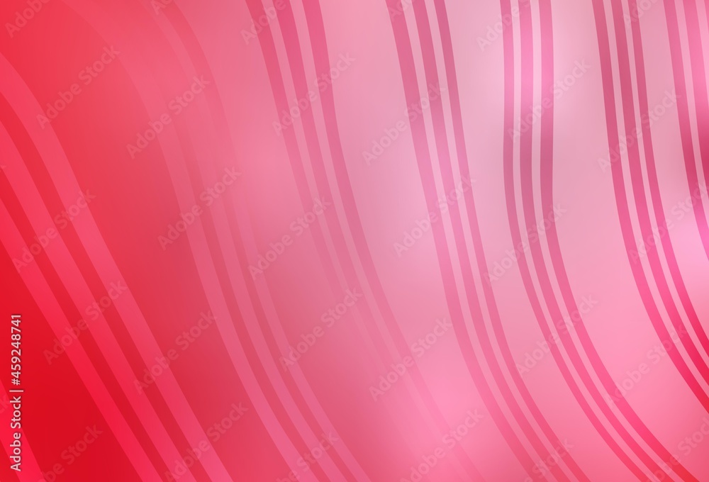 Light Red vector background with wry lines. Light Red vector background with wry lines.