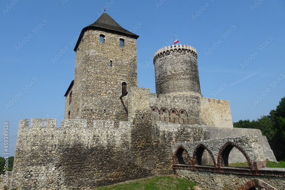 Bedzin Castle in the Poland