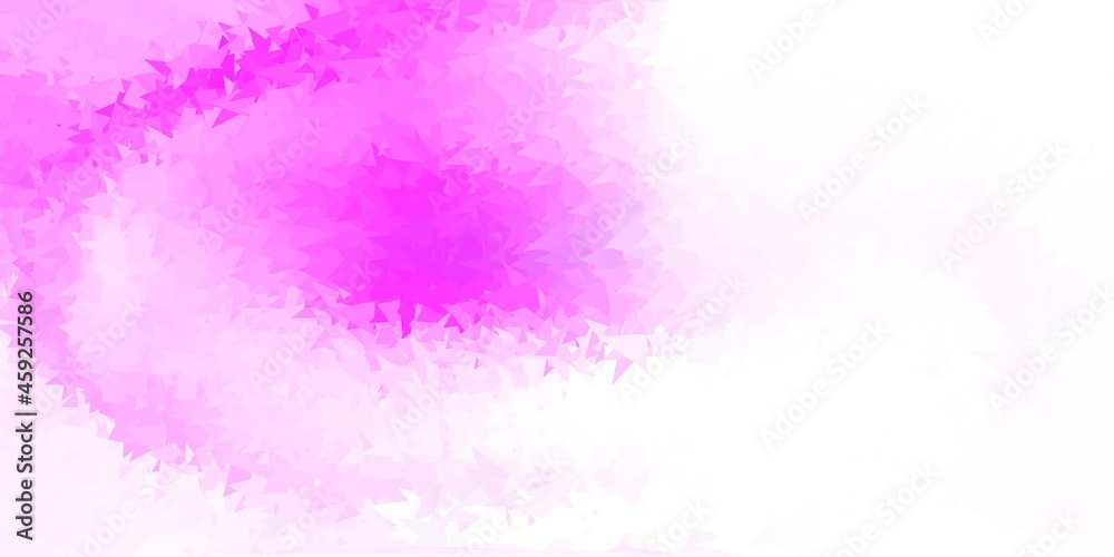 Light purple vector gradient polygon texture.