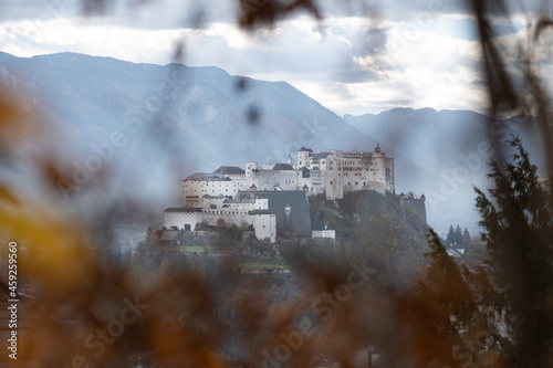Hohensalzburg Castle in Salzburg  Austria