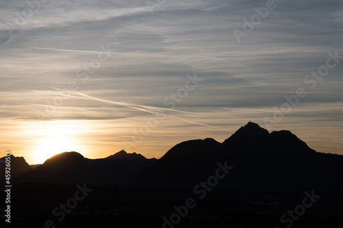 Sunset in the Austrian Alps © Vincent