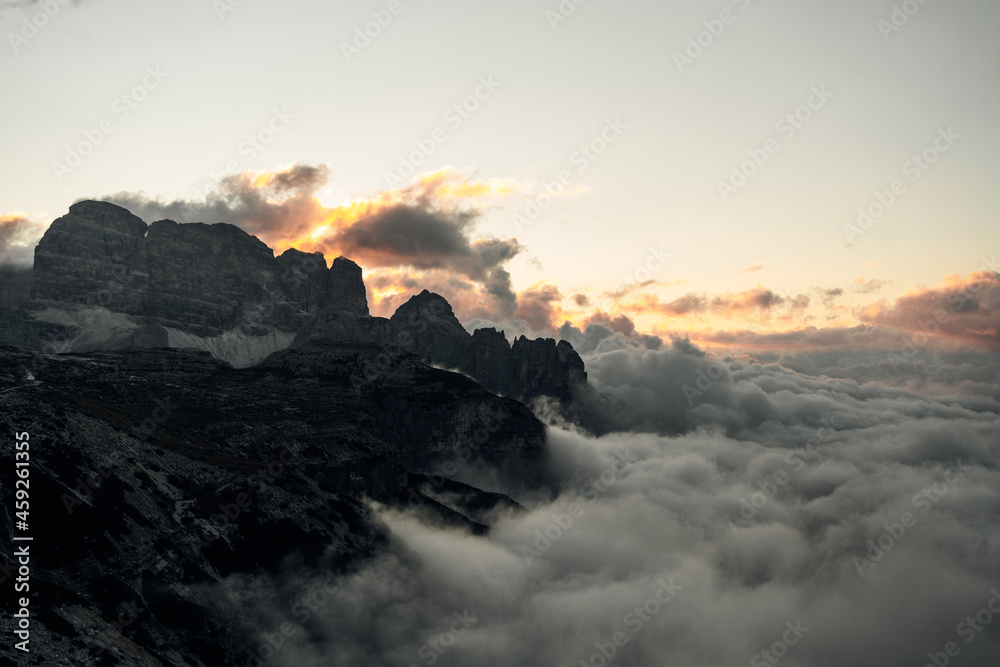 Sunrise in the Dolomites Sunrise in the Dolomites