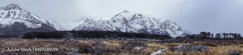 Trekking around Mount Fitz Roy in Los Glaciares National Park © sayrhkdsu
