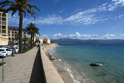 Wallpaper Mural Boulevard Pascal Rossini et plage Saint-François à Ajaccio Torontodigital.ca