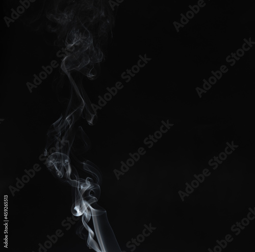 Smoke produced by burning solid, liquid or gaseous materials.