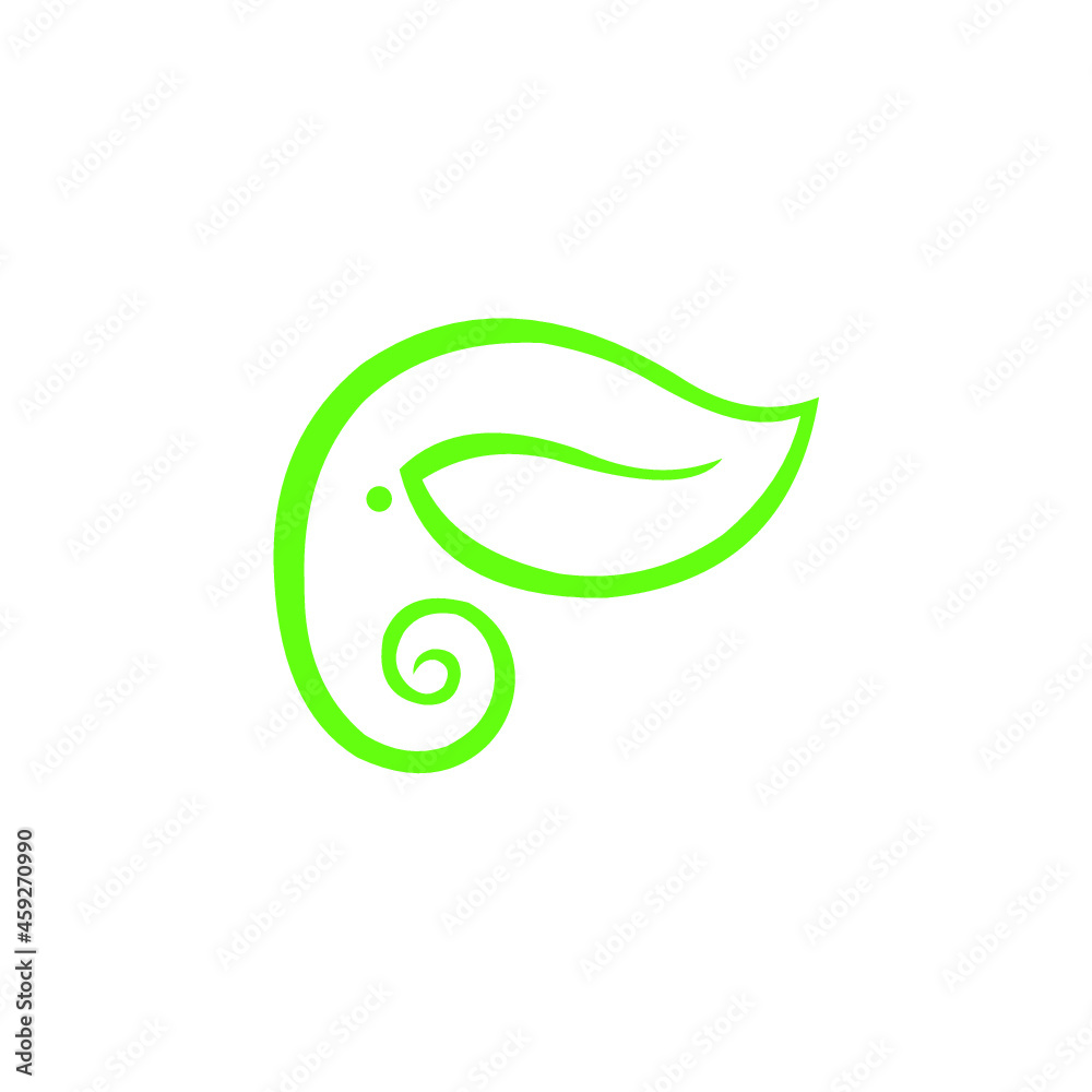 Leaf logo design Leaf logo design