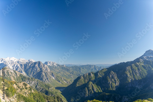 Albanian alps "Accursed Mountains mountain" landscape