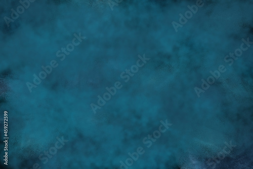 Dark Turquoise background, grunge texture