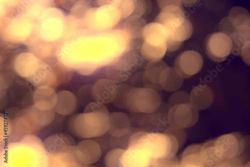 Abstract colorful background with bokeh effect. © Jerzy