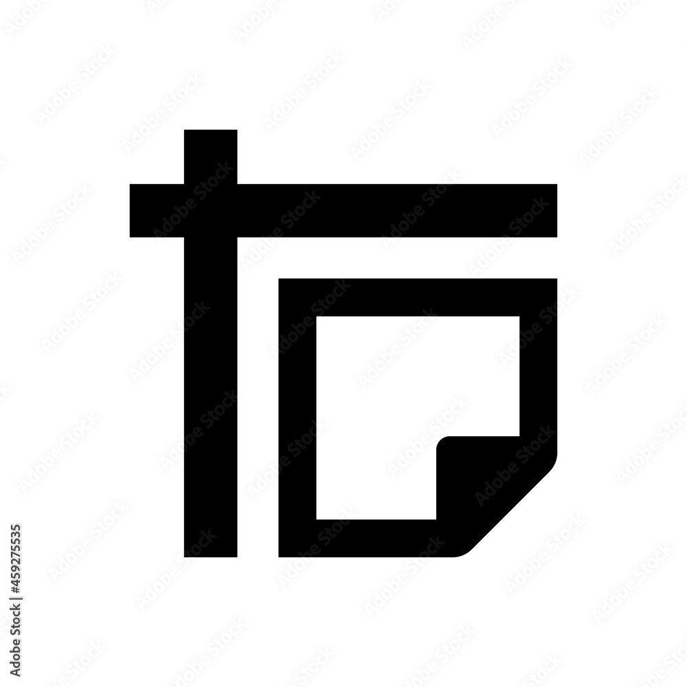 Canvas resize icon Canvas resize icon