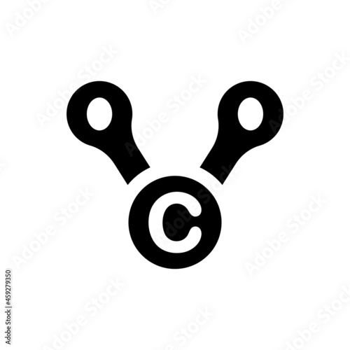 Carbon dioxide icon