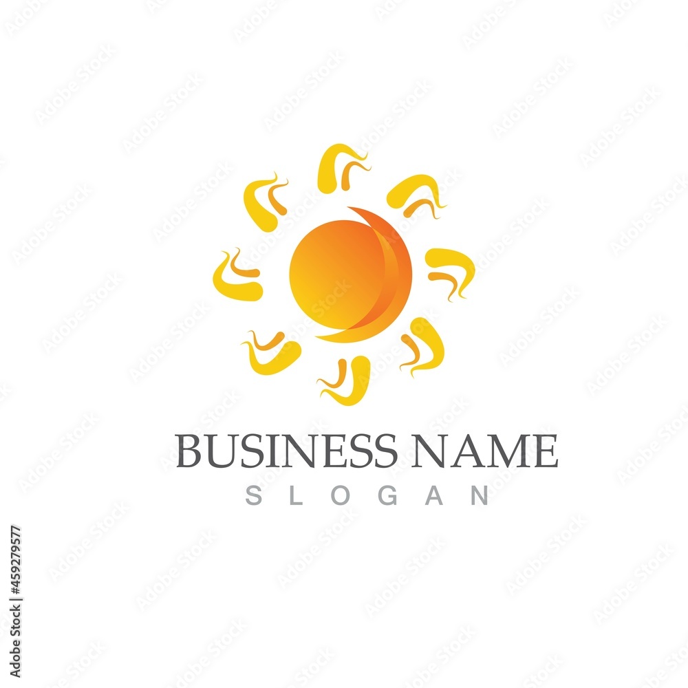 Fototapeta premium Sun Vector illustration Icon