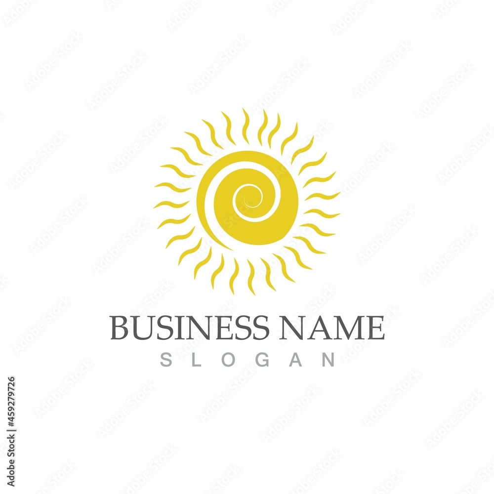 Fototapeta premium Sun Vector illustration Icon