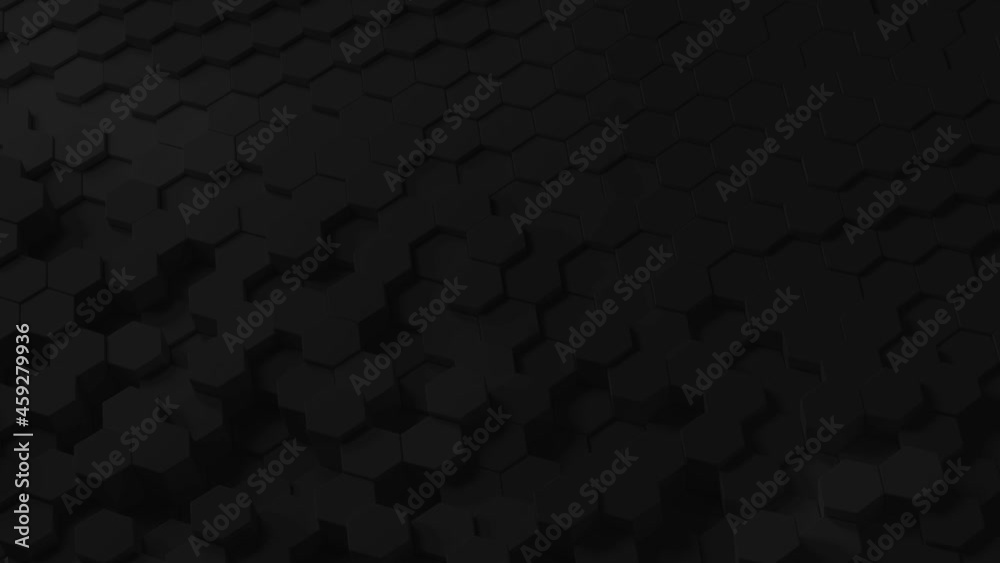Smooth hexagon background animation loop, calming and relaxing loop Smooth hexagon background animation loop, calming and relaxing loop