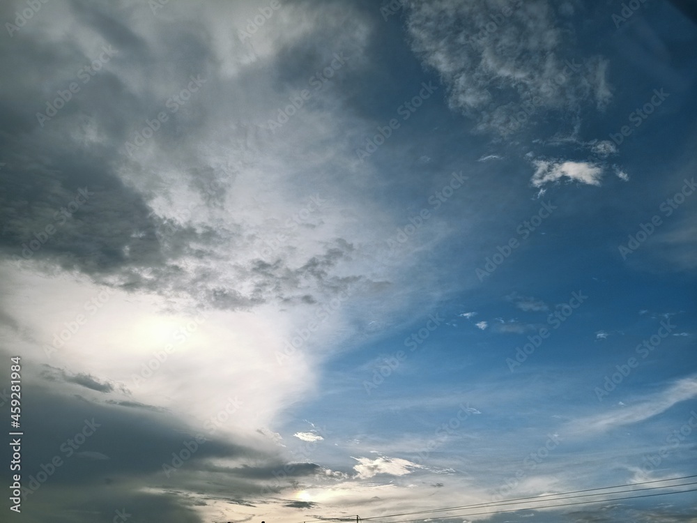 sky and clouds