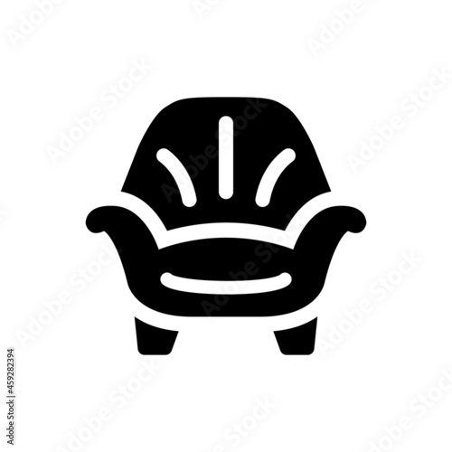 Relax chair icon