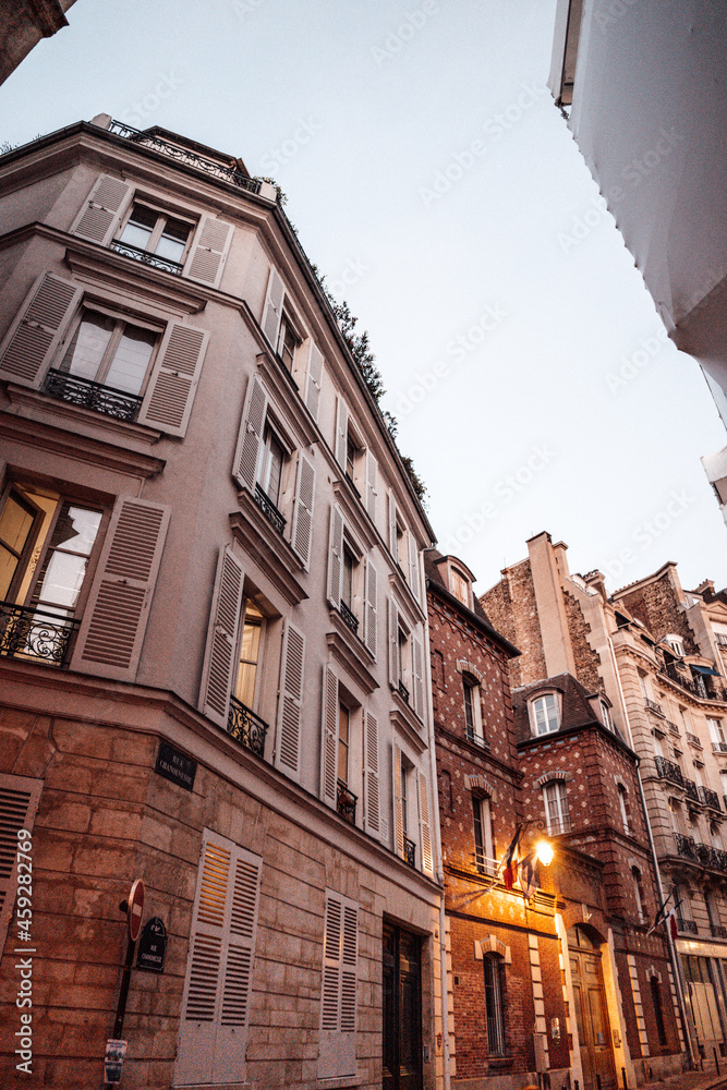 Urban scene in Paris, France