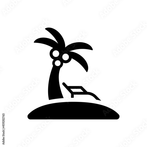 Sunbed icon