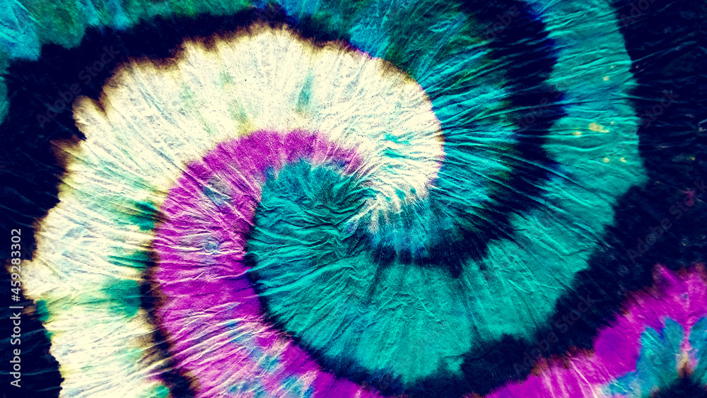 Purple Spiral Shibori Texture. Indigo Swirl Watercolor Vintage. Fuchsia Ink Japanese Art. Violet Artistic Dirty Canva. Colorful Monochrome Pattern. Orange Brushed Banner. Hard Grunge.