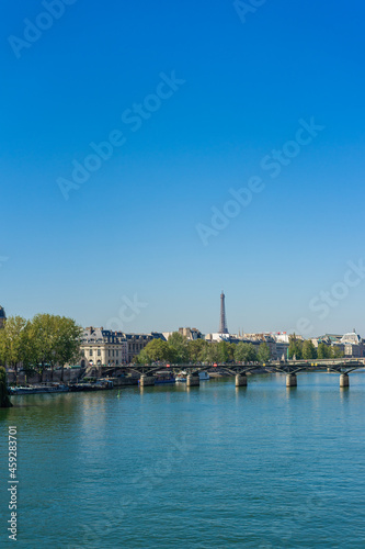 View over the Seine river in Paris