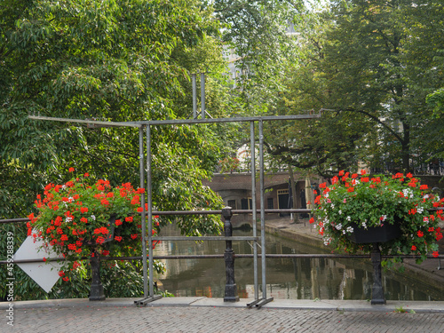 Die Alststadt von Utrecht in den Niederlanden photo