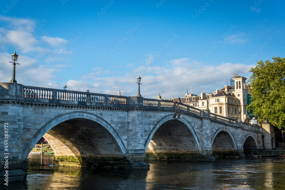 Richmond Bridge, Richmond-upon-Thames, London, England, UK