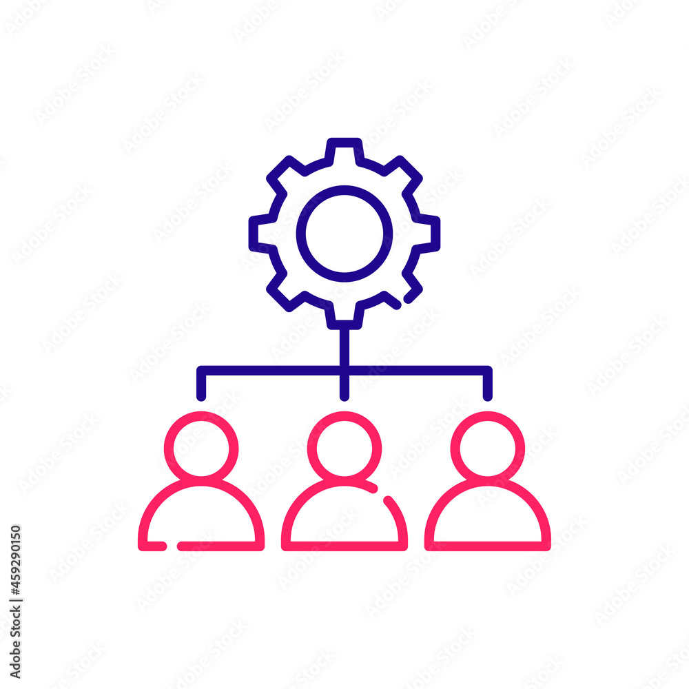 Outcomes vector 2 colour icon style illustration. EPS 10 file Outcomes vector 2 colour icon style illustration. EPS 10 file