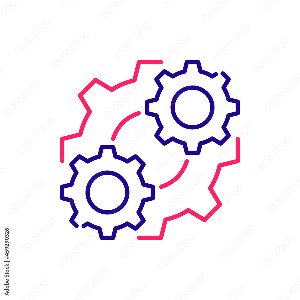 Consolidation vector 2 colour icon style illustration. EPS 10 file Consolidation vector 2 colour icon style illustration. EPS 10 file