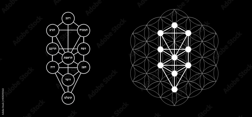 Photo & Art Print Kabbalah vector symbol isolated, WhataWin