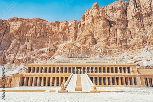 Konstfotografi Mortuary Temple of Hatshepsut in Luxor