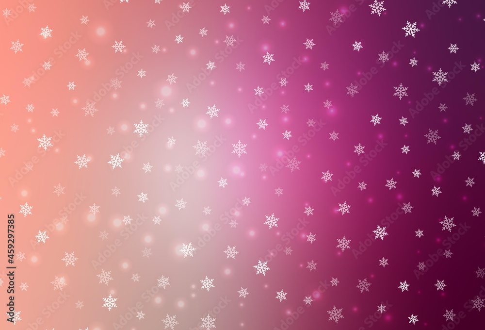 Light Pink vector layout in New Year style. Light Pink vector layout in New Year style.