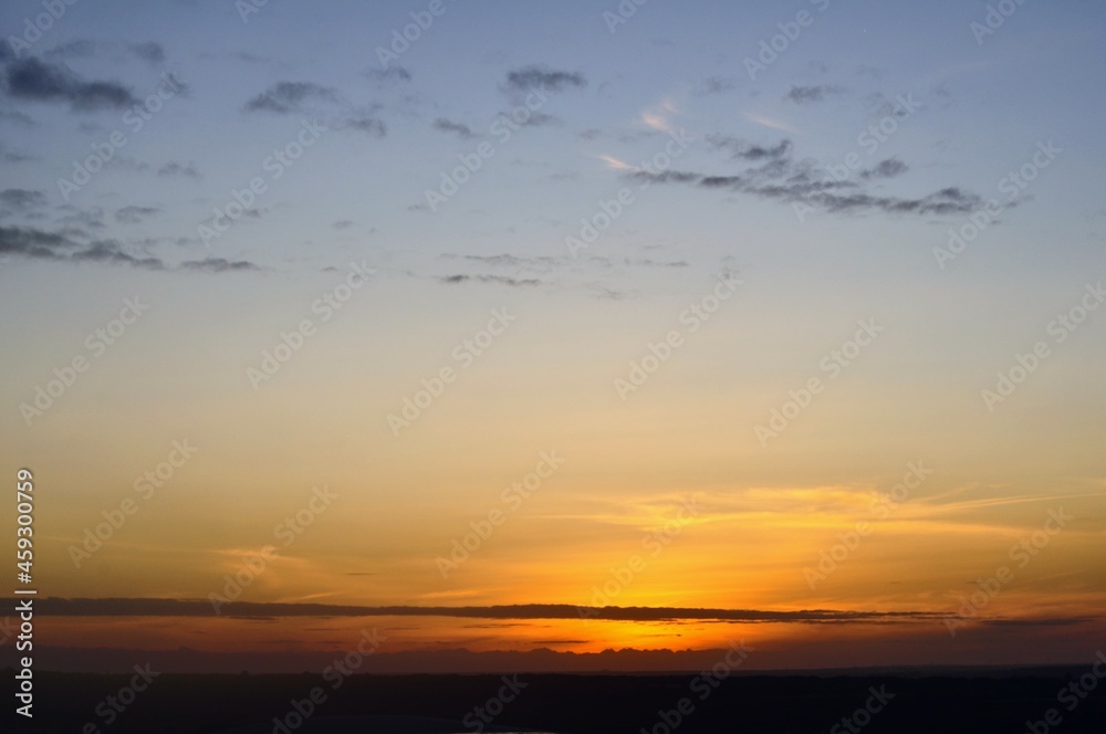 Obraz premium sunset over the sea