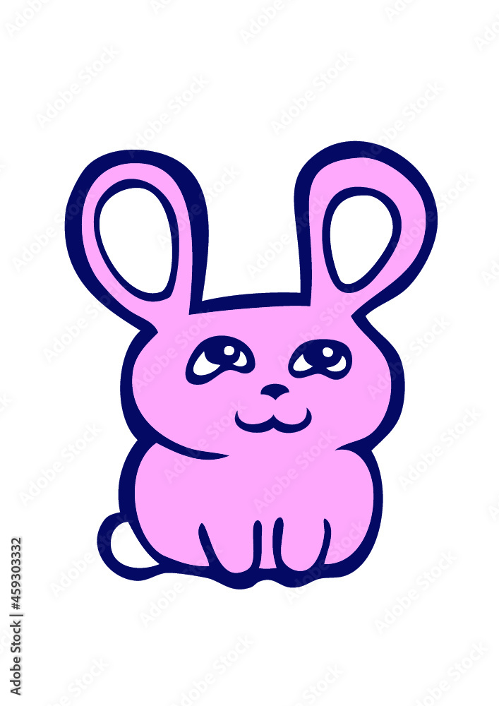 petit lapin trop mignon 