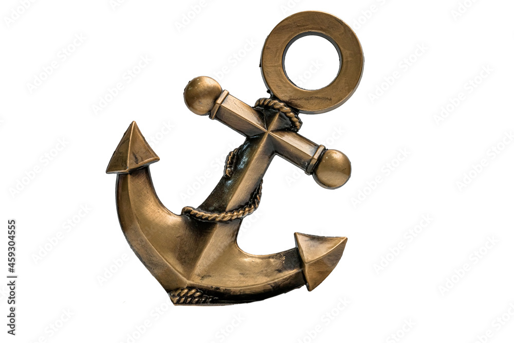 Obraz premium anchor on white background