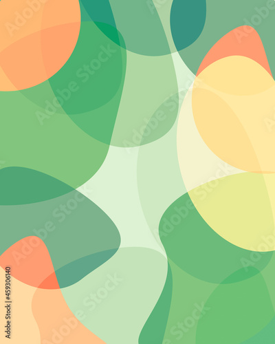 colorful abstract background with circles