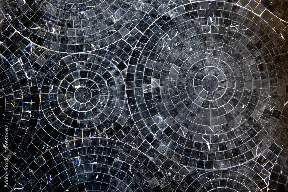 Obraz premium Black Stone in Mosaic design 
