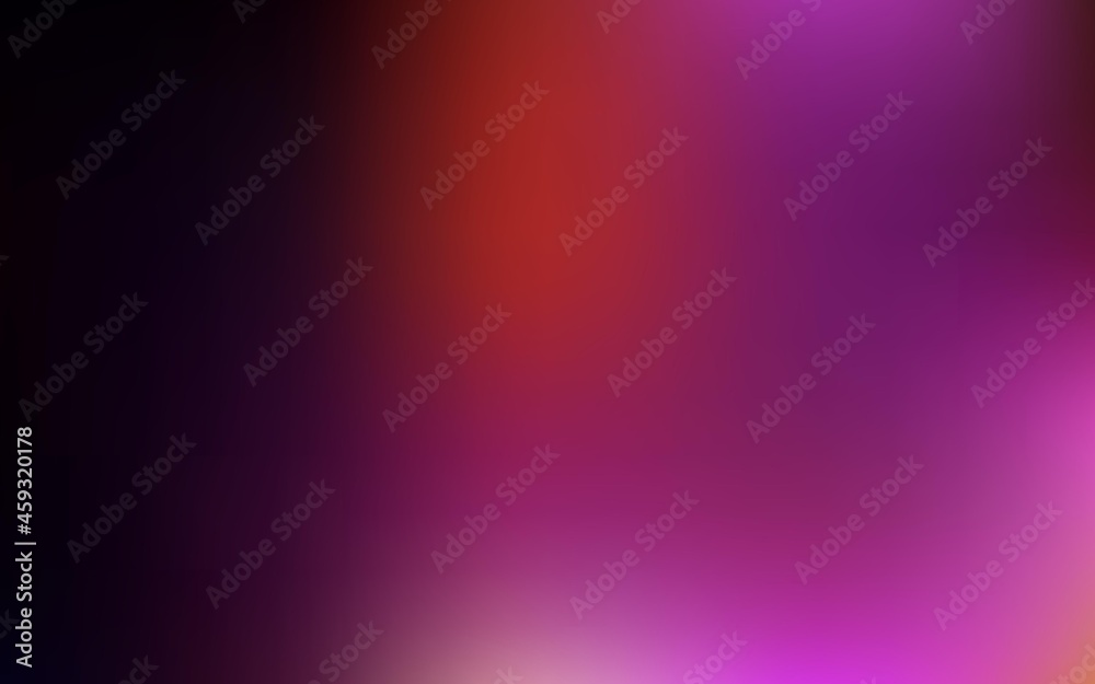 Fototapeta premium Dark purple, pink vector gradient blur backdrop.